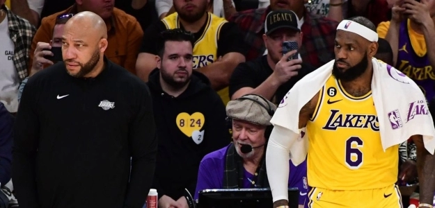 Darvin Ham, entrenador jefe de Los Angeles Lakers.