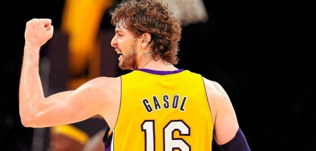 Pau Gasol, leyenda de Los Angeles Lakers.