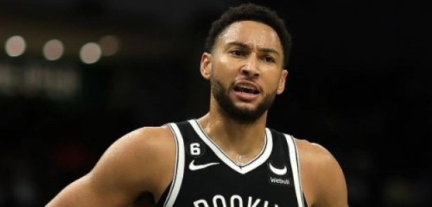 Ben Simmons, todavía jugador de Brooklyn Nets. 