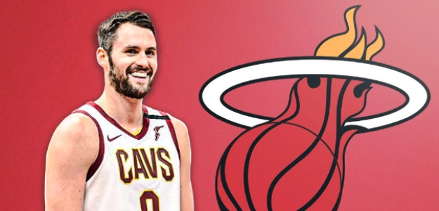 Kevin Love jugará en Miami Heat. 