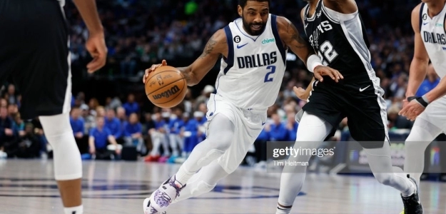 Kyrie Irving, en un partido contra San Antonio Spurs