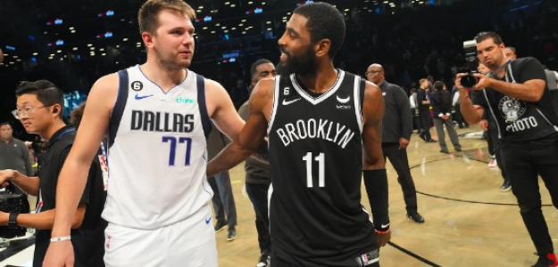 Luka Doncic y Kyrie Irving, nuevos compañeros en Dallas Mavericks. 