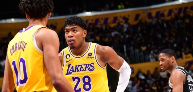 Rui Hachimura, jugador de Los Angeles Lakers. 