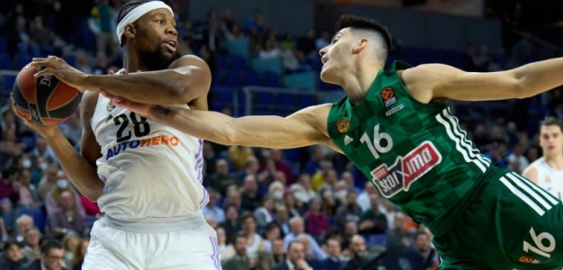Guerschon Yabusele, en un partido ante el Panathinaikos