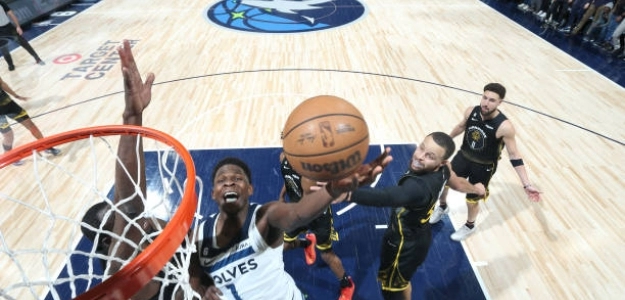 Anthony Edwards, remontada a Warriors. Foto: gettyimages