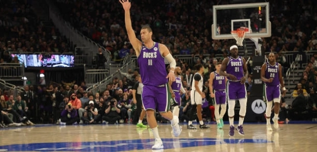 Brook López, importancia en Bucks. Foto: gettyimages