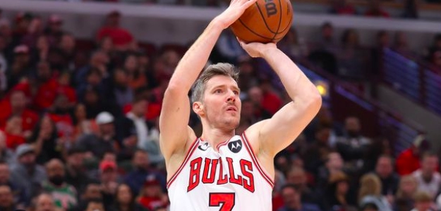 Goran Dragic, con la camiseta de Chicago Bulls. 