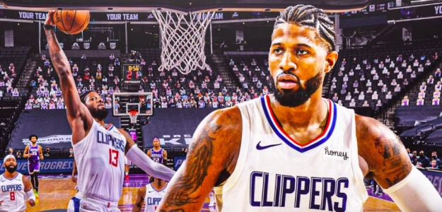 Paul George, estrella de Los Angeles Clippers. 