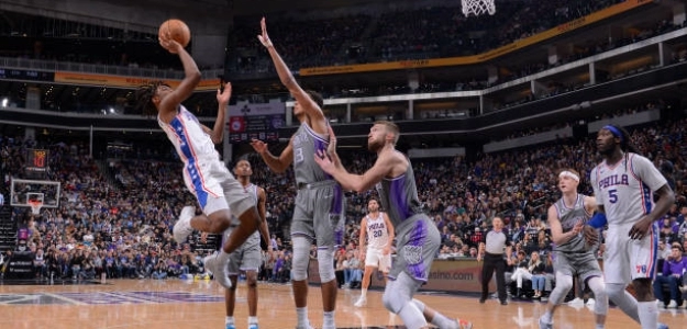 Sixers y Kings, regular esfuerzos. Foto: gettyimages