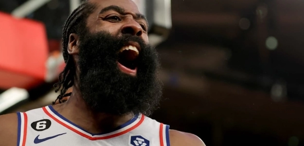 James Harden, jugador de Philadelphia 76ers.
