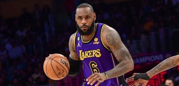 LeBron James, estrella de Los Angeles Lakers.