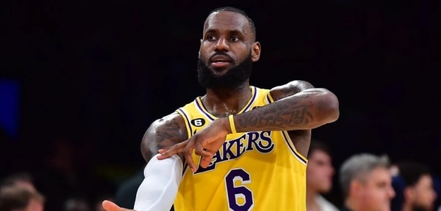 LeBron James, estrella de Los Angeles Lakers.