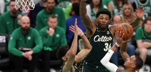 Defensa de Boston Celtics. Foto: gettyimages