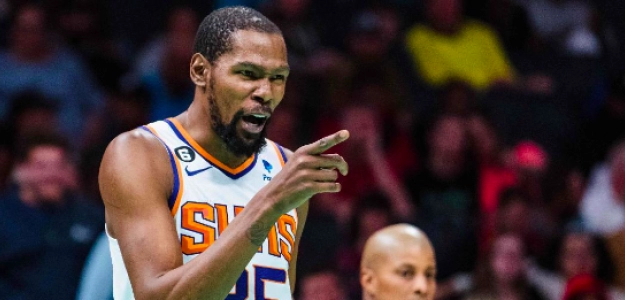Kevin Durant, estrella de Phoenix Suns.