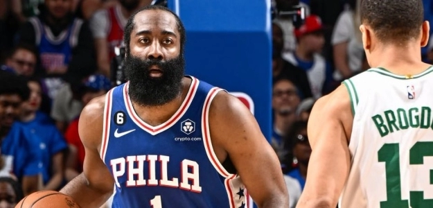 James Harden, jugador de Philadelphia 76ers.