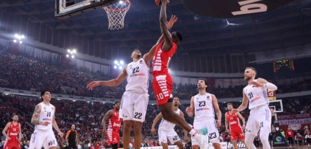 Horario y dónde ver TV y online Olympiacos Real Madrid Euroliga 2023. Foto: gettyimages