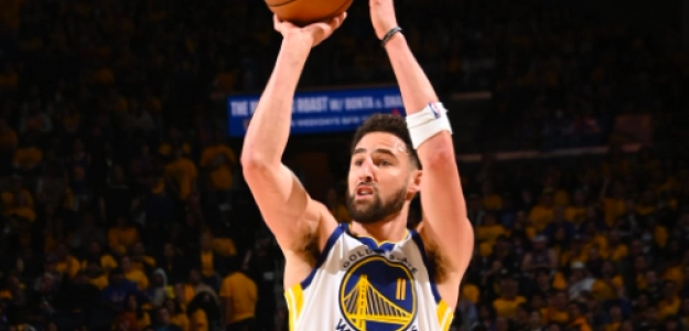 Klay Thompson, estrella de Golden State Warriors. 