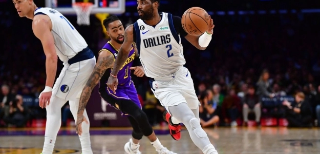Kyrie Irving, en un partido contra Los Angeles Lakers
