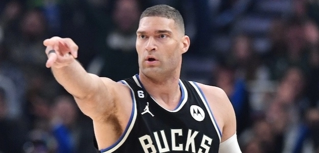 Brook Lopez, jugador de Milwaukee Bucks.
