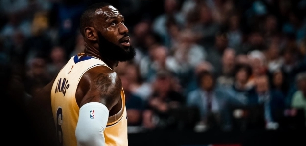 LeBron James, estrella de Los Angeles Lakers.