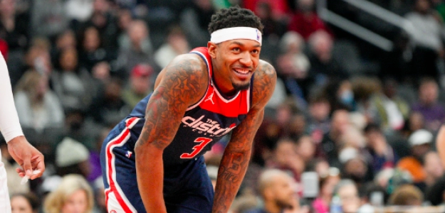Bradley Beal, con la camiseta de Washington Wizards