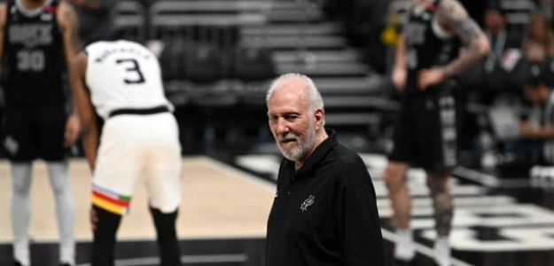 Gregg Popovich, renovación Spurs. Foto: gettyimages