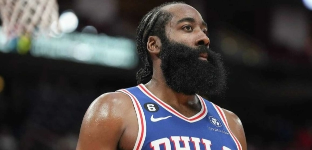 James Harden, jugador de Philadelphia 76ers.