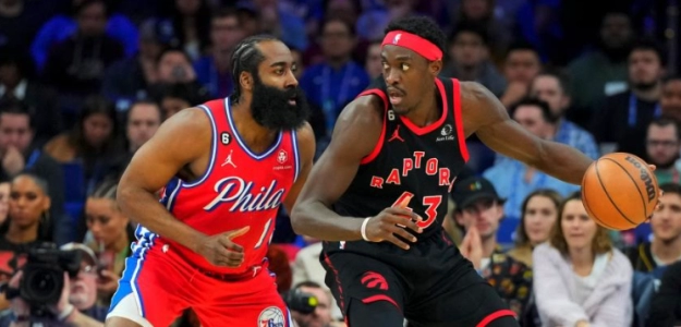 Harden y Siakam, estrellas NBA. 