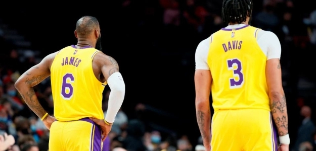 LeBron James y Anthony Davis