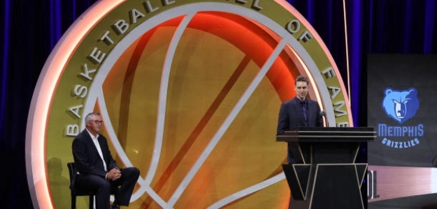 Pau Gasol, entrada Salón de la Fama. Foto: gettyimages