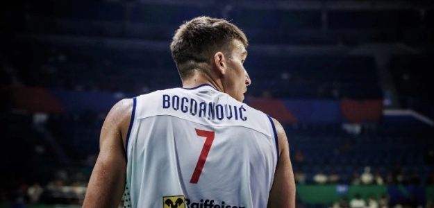 Bogdan Bogdanovic, jugador de Serbia.