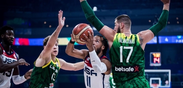 Estados Unidos vs Lituania.