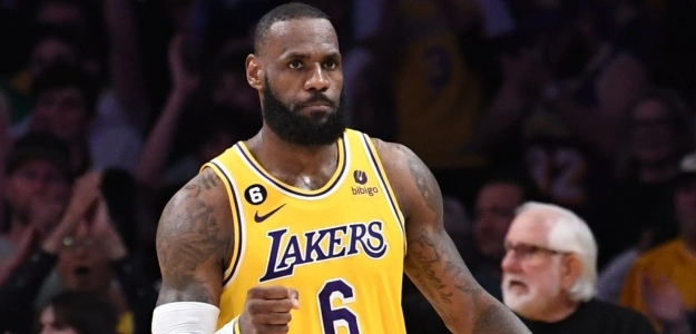 LeBron James, jugador de Los Angeles Lakers.