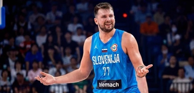 Luka Doncic, estrella de Eslovenia.