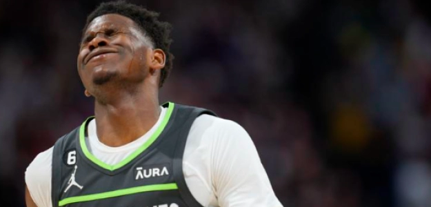 Anthony Edwards, jugador de Minnesota Timberwolves. 