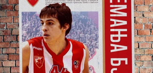 Nemanja Bjelica jugó en el Estrella Roja entre 2008 y 2010