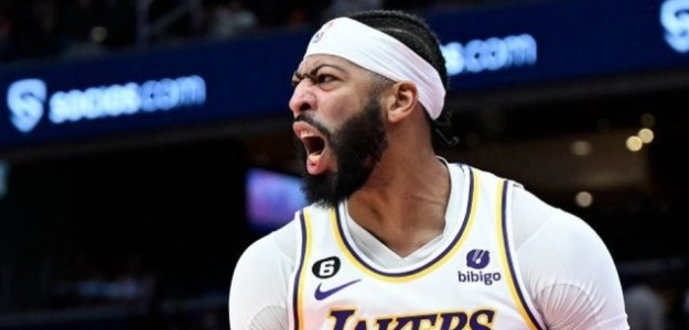 Anthony Davis, jugador de Los Angeles Lakers.