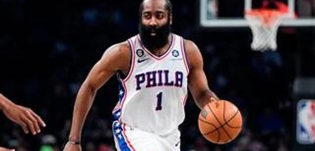 James Harden, jugador de Philadelphia 76ers.