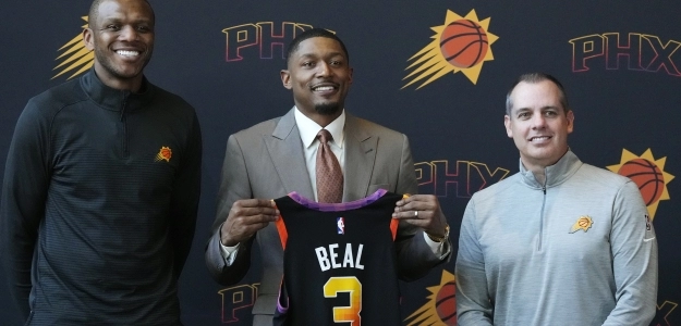 James Jones, Bradley Beal y Frank Vogel