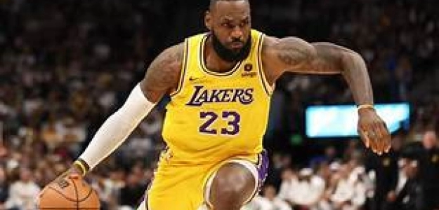 LeBron James, jugador de Los Angeles Lakers.