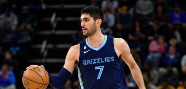 Santi Aldama, jugador de Memphis Grizzlies. 
