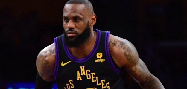 LeBron James, jugador de Los Angeles Lakers.