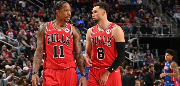 DeMar DeRozan y Zach LaVine