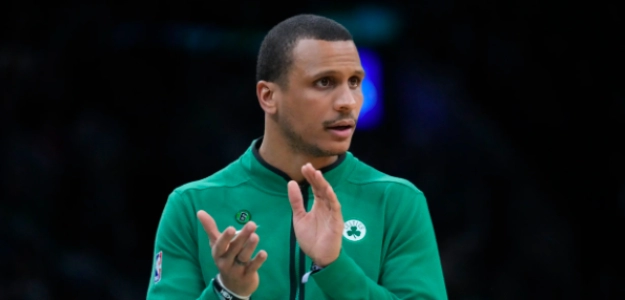 Joe Mazzulla, entrenador de Boston Celtics. 