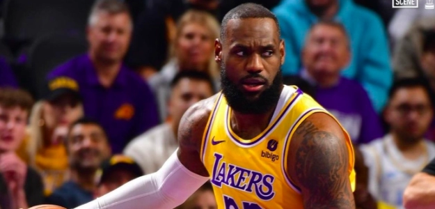 LeBron James, estrella de Los Angeles Lakers.