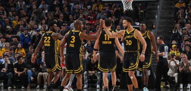 Warriors, jugada increíble. Foto: gettyimages