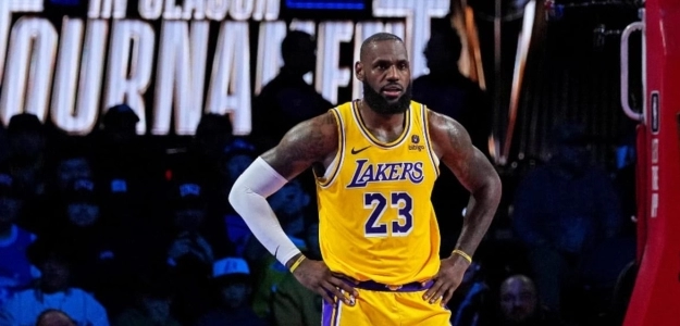 LeBron James, jugador de Los Angeles Lakers.