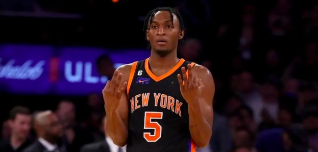 Immanuel Quickley, jugador de New York Knicks. 