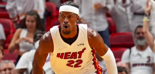 Jimmy Butler, estrella de Miami Heat. 
