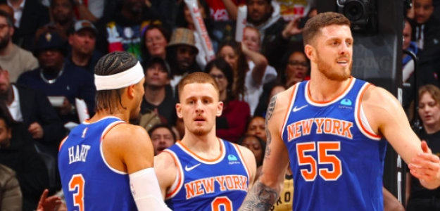 Los New York Knicks están cuajando una buena temporada. 